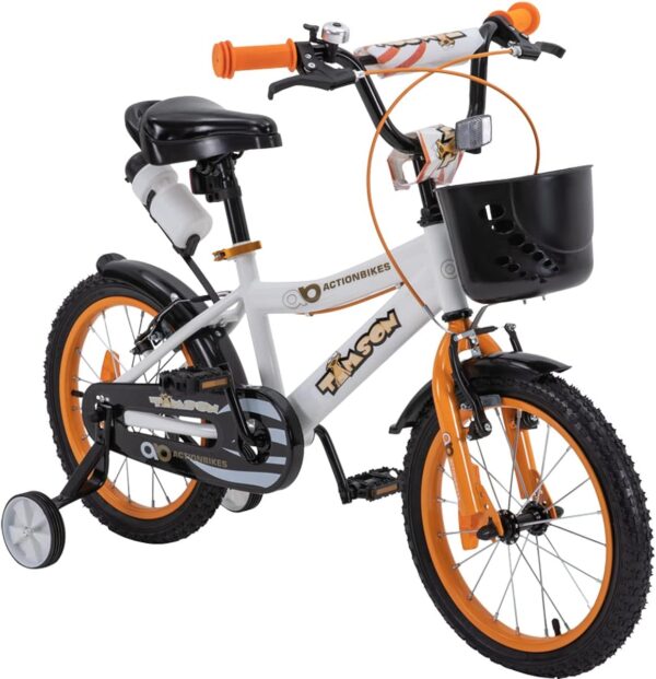 Actionbikes Kinderfahrrad 12/16/20 Zoll, V-Bremse, Schutzblech
