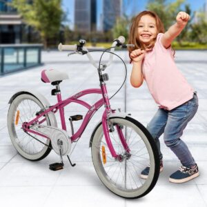 Actionbikes Kinderfahrrad Cruiser, 20 Zoll, Reflektoren, Glocke