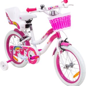 Actionbikes Kinderfahrrad Einhorn, 12/16 Zoll