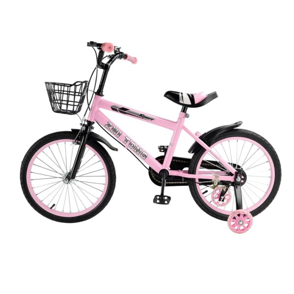Areyourshop 18 Zoll Kinderfahrrad, verstellbar, Stahlrahmen
