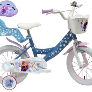 A.T.L.A.S. Mädchen Fahrrad 16 Zoll Frozen + Helm