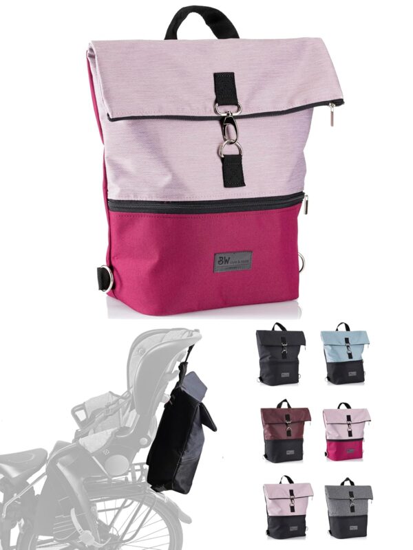 BambiniWelt Fahrradtasche für Kinder-Radsitz, Römer-kompatibel