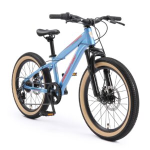 BIKESTAR Kinderfahrrad Mountainbike 7-Gang Shimano, 20 Zoll