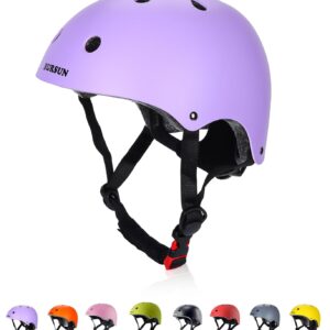 BURSUN Kinderhelm für Fahrrad, Roller, Skateboard