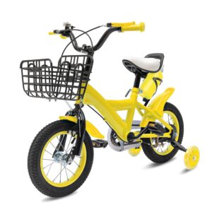 Charocean Kinderfahrrad, 12 Zoll, mit Stabilisatoren