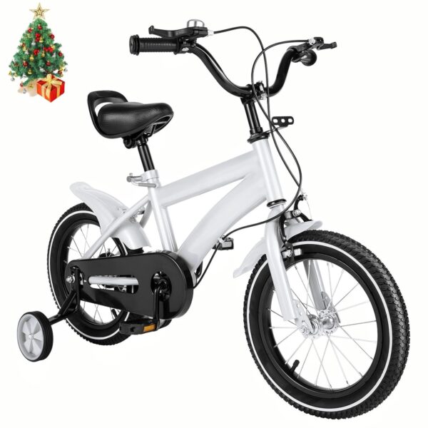 Garbenat 14 Zoll Kinderfahrrad mit Stabilisatoren