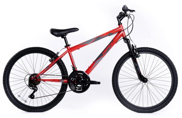Huffy Jungen Mountainbike Rot 24" 21 SPD