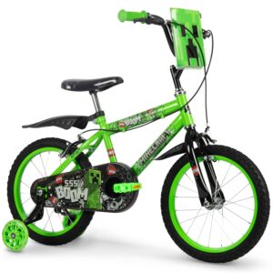 Huffy Minecraft Kinderfahrrad 16 Zoll - Grün
