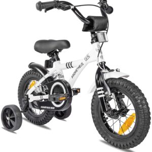 PROMETHEUS Kinderfahrrad 3 Jahre, 12 Zoll, Weiß
