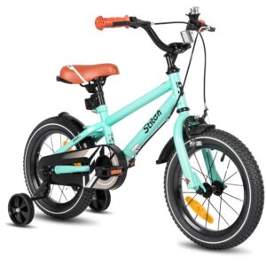 STITCH Kinderfahrrad für Jungen, 2-11 Jahre, mit Stützrädern