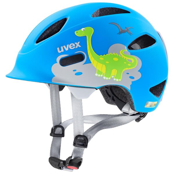 Uvex oyo Kinder-Fahrradhelm, leicht, mit LED