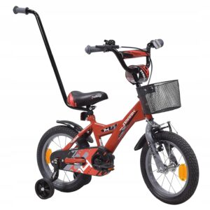 VIKAS Kinderfahrrad 3-5 Jahre, Stabilisatoren, 14 Zoll